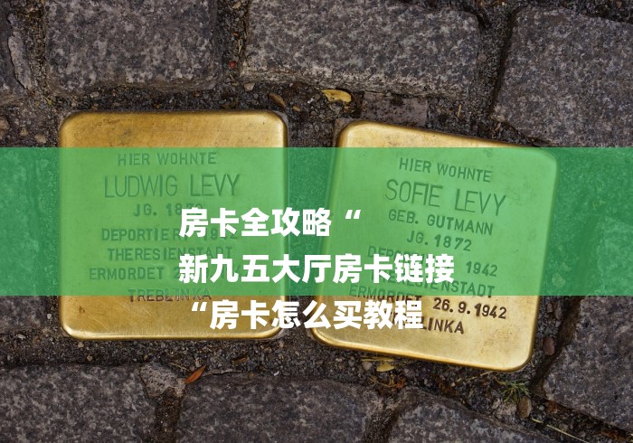 房卡全攻略“
新九五大厅房卡链接
“房卡怎么买教程