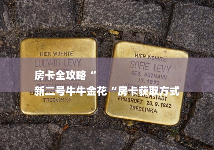 房卡全攻略“
新二号牛牛金花“房卡获取方式