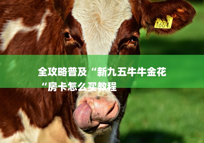 全攻略普及“新九五牛牛金花
“房卡怎么买教程