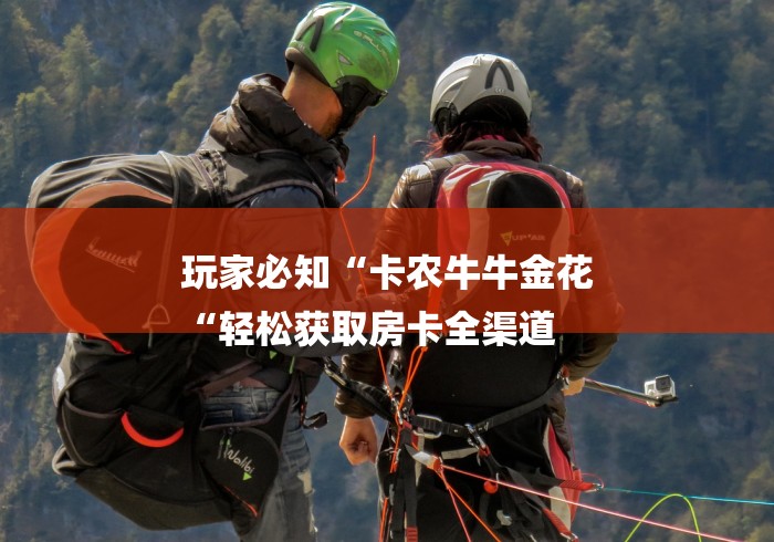 玩家必知“卡农牛牛金花
“轻松获取房卡全渠道 玩家必知“卡农牛牛金花
“轻松获取房卡全渠道
