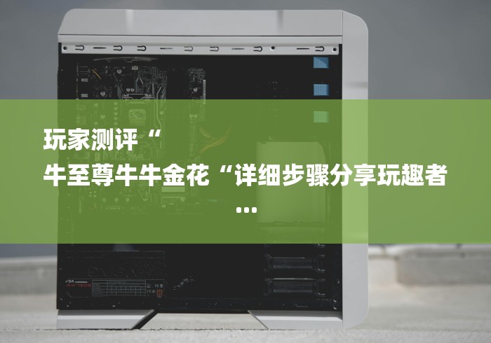 玩家测评“
牛至尊牛牛金花“详细步骤分享玩趣者...