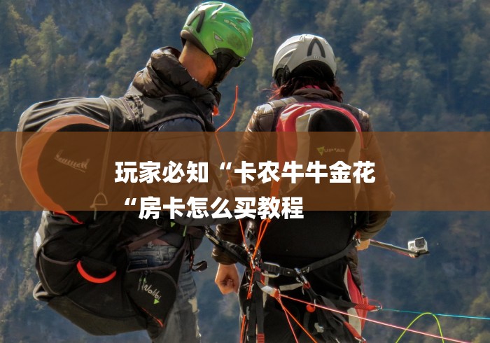 玩家必知“卡农牛牛金花
“房卡怎么买教程