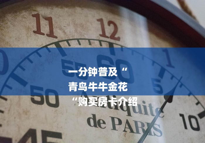 一分钟普及“
青鸟牛牛金花
“购买房卡介绍 一分钟普及“
青鸟牛牛金花
“购买房卡介绍