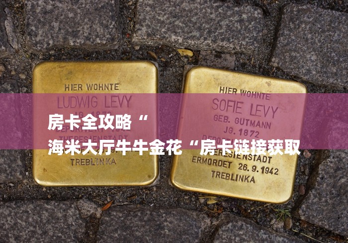 房卡全攻略“
海米大厅牛牛金花“房卡链接获取 房卡全攻略“
海米大厅牛牛金花“房卡链接获取